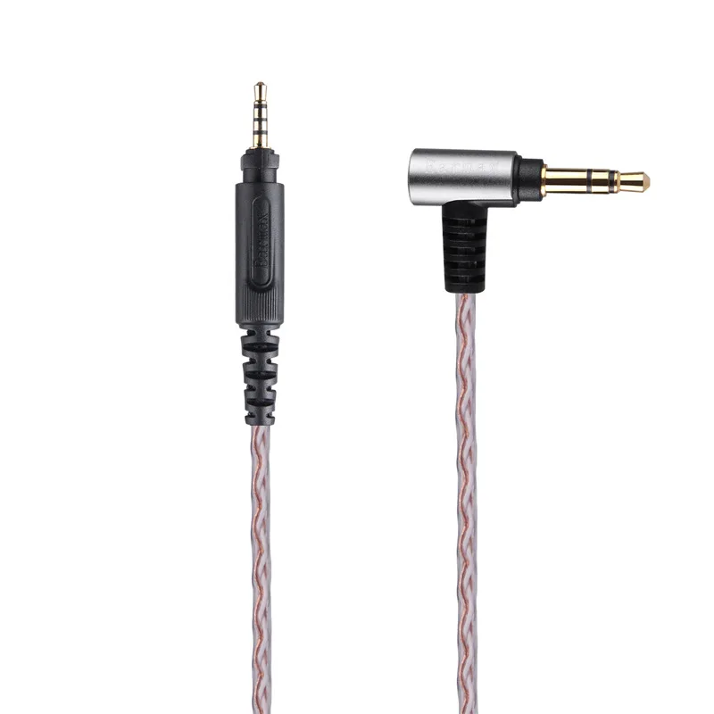 4.4Mm 2.5Mm Cân Bằng Dây Cáp Cho Shure SRH840 SRH940 SRH740 SRH440 750 SHP8900 SHP9000 SHP895 Đơn Tinh Thể Đồng Tai Nghe dây Cáp