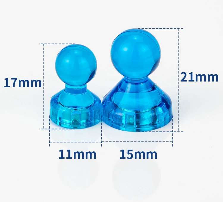 10pcs Push pin Office thumbtack Strong Neodymium Magnets Cones magnets Super Magnet pinboard Chess Magnetic push pins
