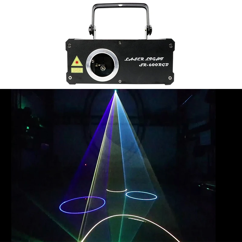 Disco RGB Light 600mw 3D Dolphin Animal Dancer Scanner Beam Point Laser Projector For Party KTV Night Club Wedding Holiday