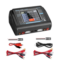 Original HTRC T240 Duo RC Charger Discharger Dual Channel AC 150W DC 240W Touch Screen Balance Lipo Charger For RC Car Model Toy