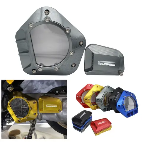 SEMSPEED For AEROX NVX 2021 Engine Cover Guard Protector Transparent Engine Protection For Yamaha Aerox NVX 125 150 155 2021 New