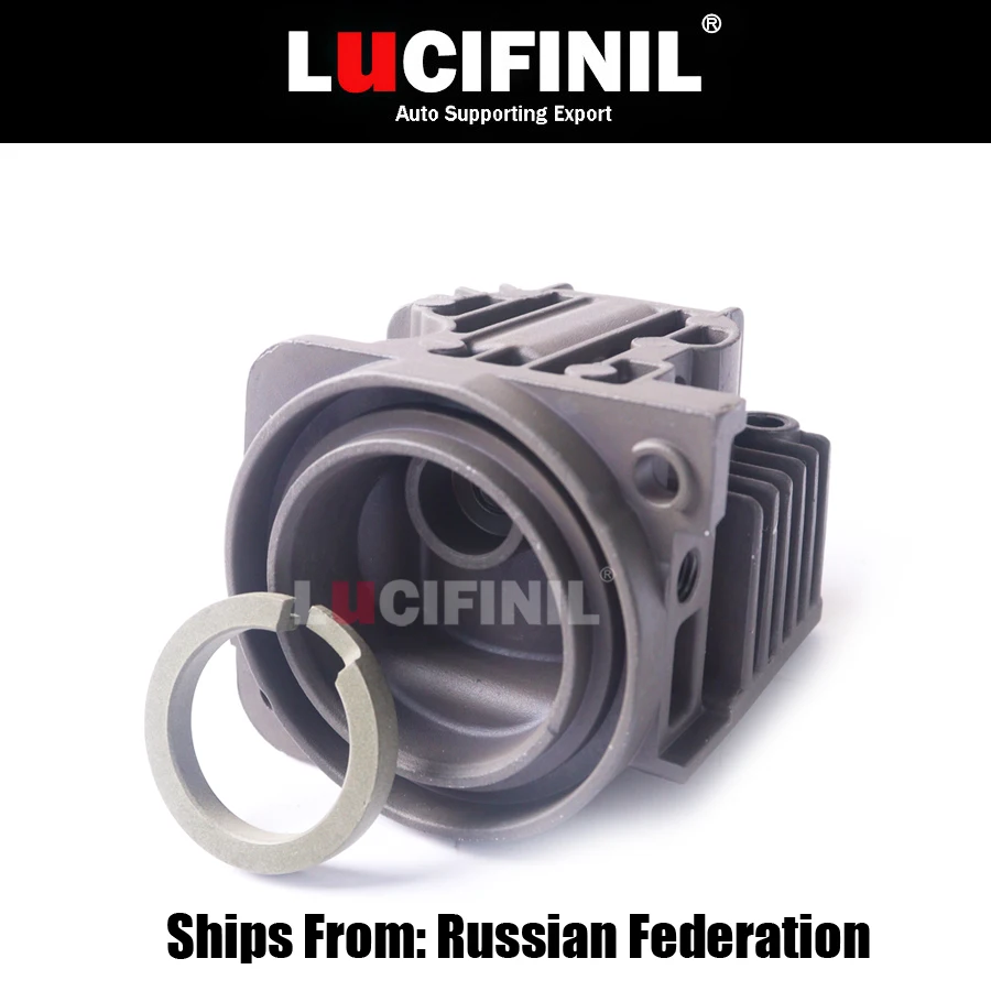 LuCIFINIL Air Suspension Compressor Cylinder Head O-rings With Hole For VW Touareg Porsche Cayenne Jeep Grand Cherokee