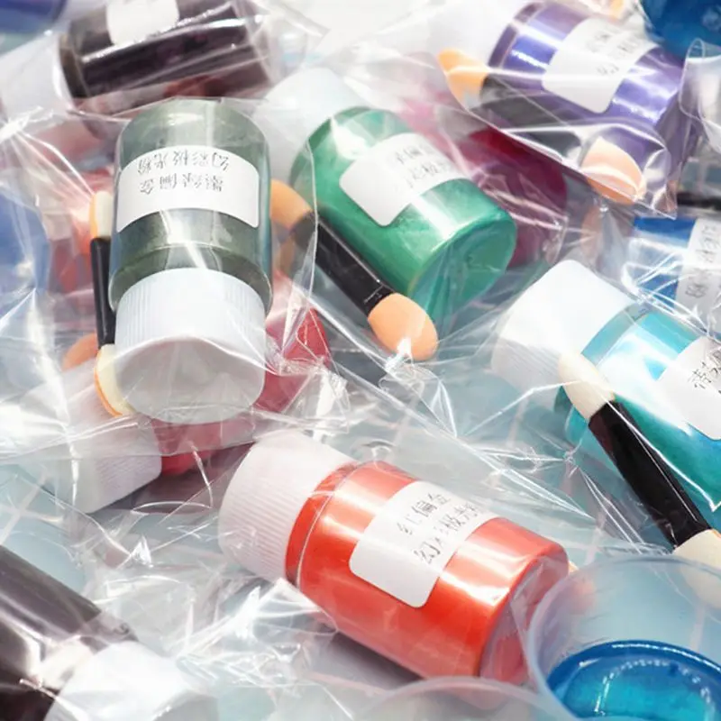 10 Gram 22 Màu Cực Quang Sắc Tố Màu Ngọc Trai Bột Mica Ngọc Trai Chất Tạo Màu Nhựa Thuốc Nhuộm Trang Sức Làm