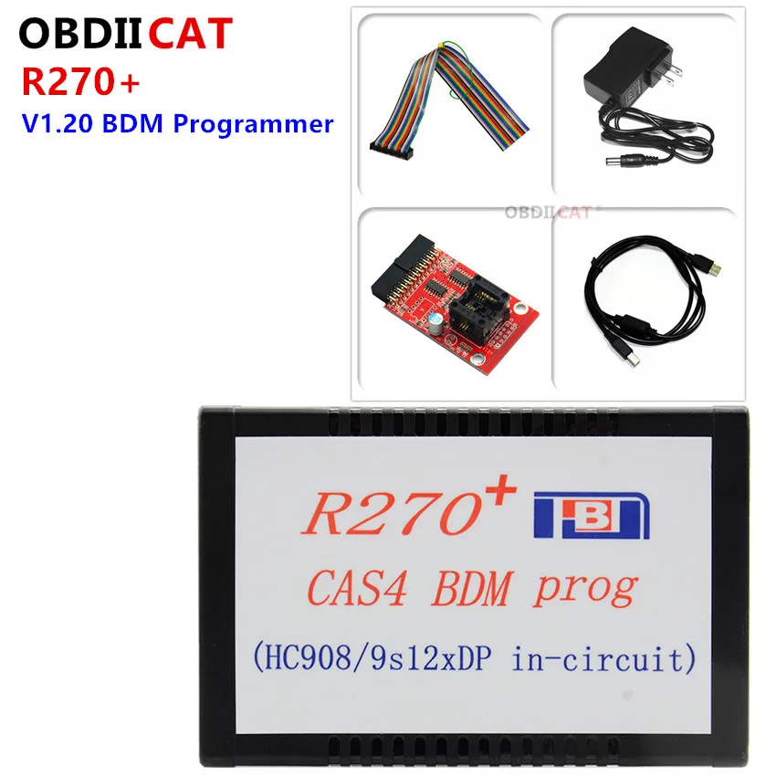 

R270+ V1.20 Auto CAS4 BDM Programmer R270 CAS4 BDM Programmer Professional For b-m-w key prog