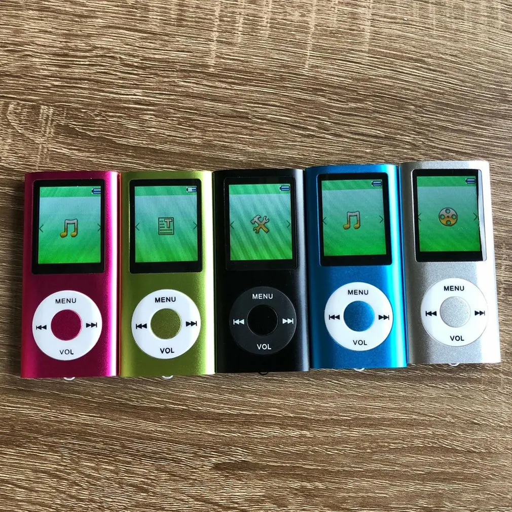 مشغل Mp3 Mp4 راديو FM رياضي لطيف محمول مع شاشة 1.8 بوصة LCD يدعم تشغيل موسيقى وفيديو ومشغلات Mp3 لطراز IPod