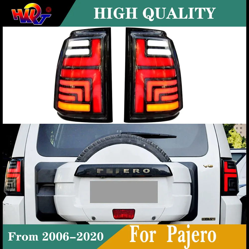 

Fit For Mitsubishi Pajero Montero V93 V97 2006 - 2020 Rear running Turn Signal Reverse Brake Left+Right Taillight Tail Lights