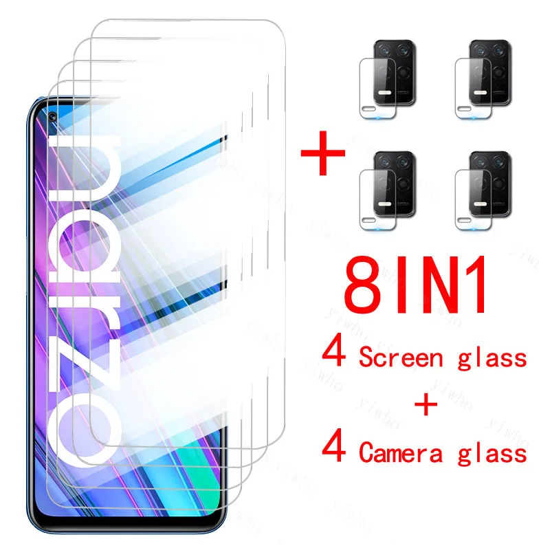 

realmi narzo30 glass camera protective glass for realme narzo 30 pro 30a RMX3242 rmx2156 6.5" screen protector film guard cover