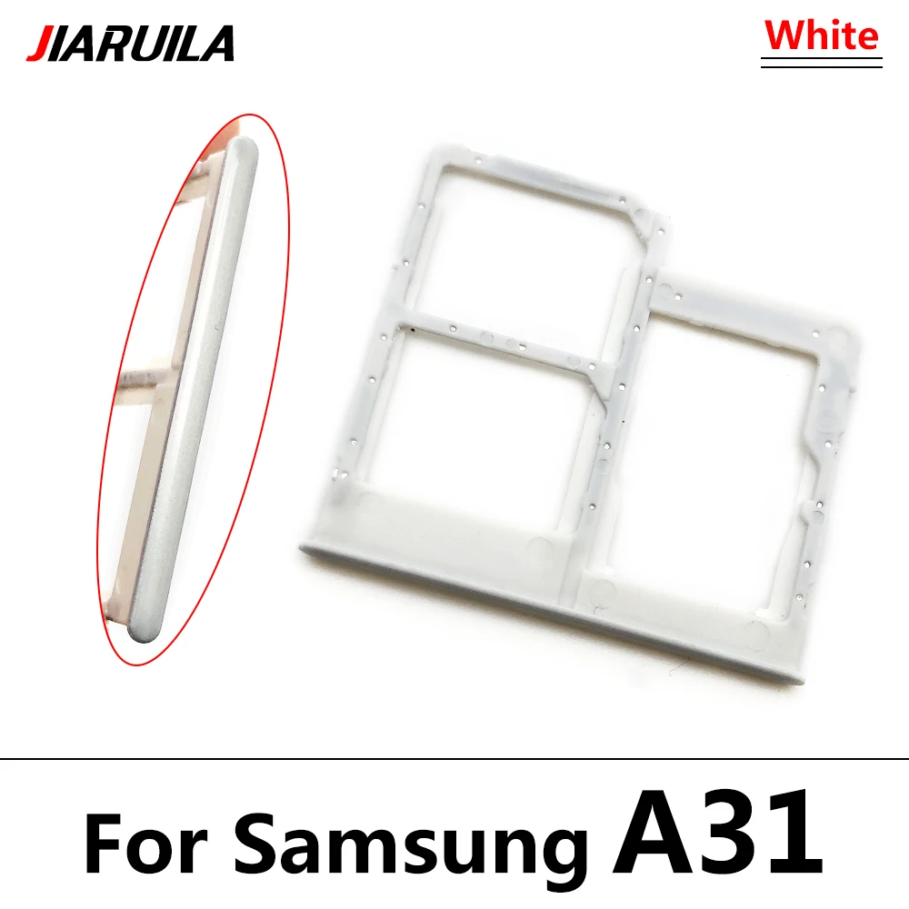 SIM-Karten fach für Samsung A12 A31 A51 A71 A125F Dual Micro SIM-Kartens teck platz Fach halter SD-Kartenleser Teile – Detail 11