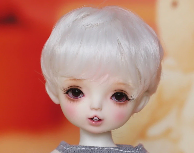 D03-P339 children toy BJD DD SD MSD 1/4 1/6 1/3 doll's Accessoriess wig high temperature wire colorful short hair 1pcs