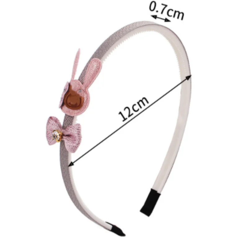 1PC Cartoon Child Bowtie Cute Hairband Girl Kids headband headwear Cartoon Lace hair accessories Hair Hoop