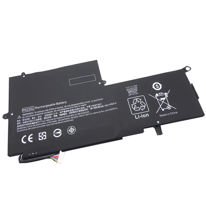 Imagem -03 - Bateria Nova do Portátil de Lmdtk Pk03xl para hp Spectre Pro X360 13 g1 Series M2q55pa M4z17pa Hstnn-db6s 6789116005 11.4v 56w