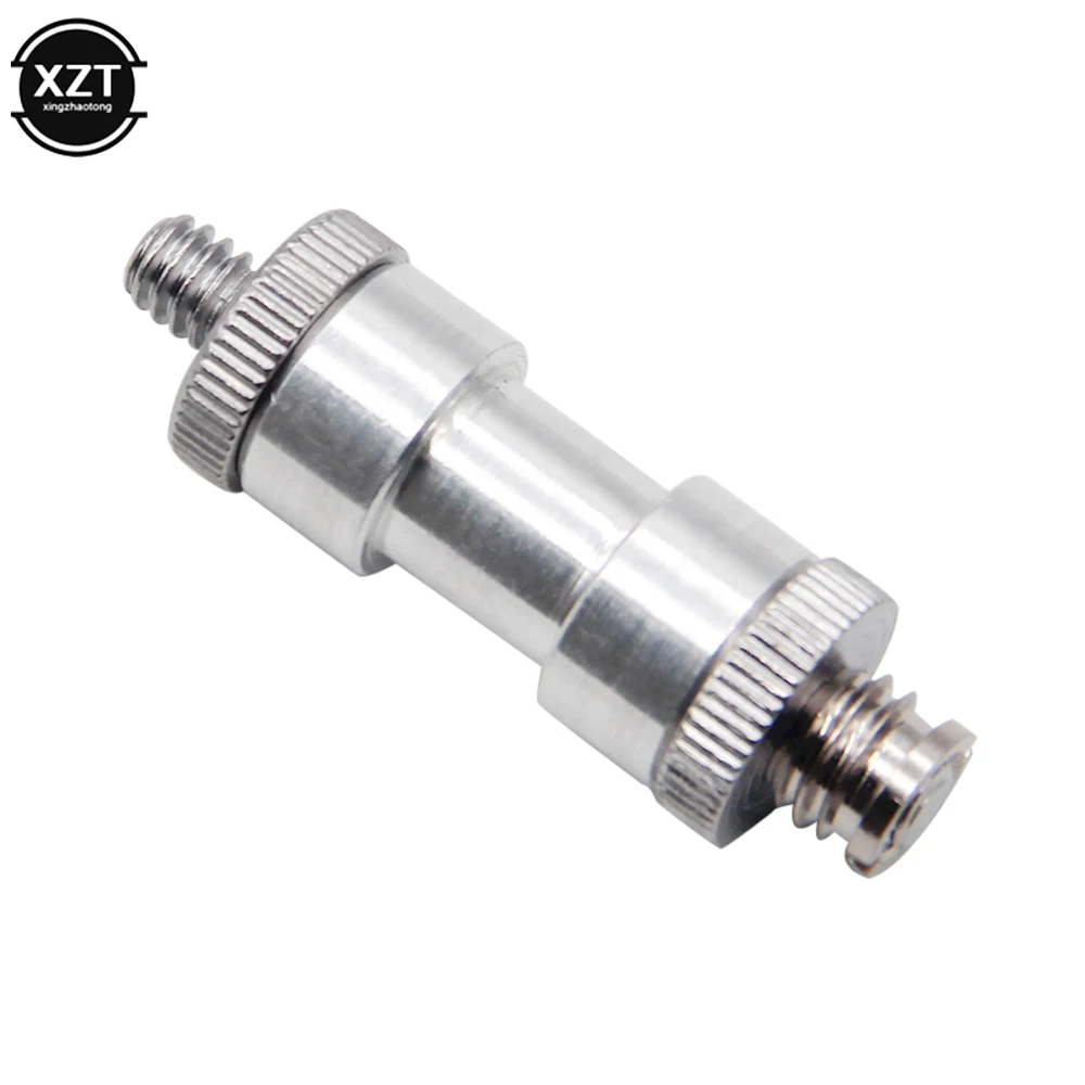 4 Buah Adaptor Sekrup Jantan Ke Betina Tahan Lama Set Dudukan 1/4 "3/8" Adaptor Sekrup Ulir Konversi untuk Dudukan Lampu Tripod Kamera