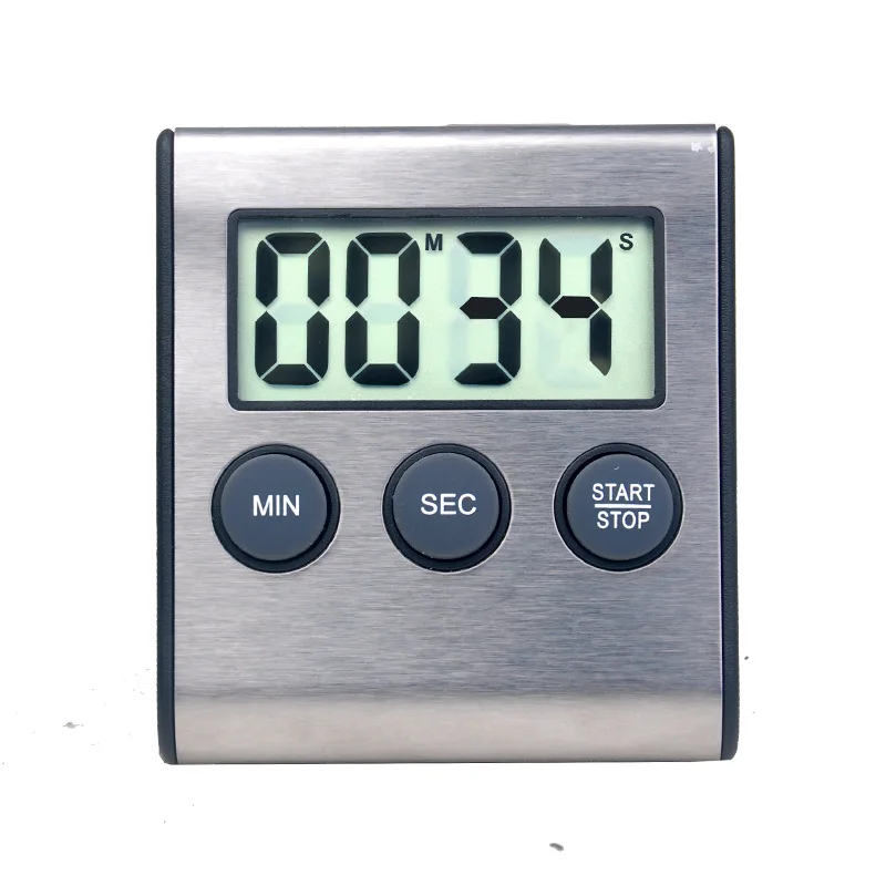 

Lafouryet Store Stainless Steel Timer Kitchen with Magnet Timing