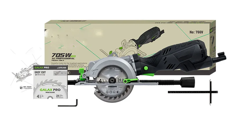 BTC02 705W Electric  Mini Circular Saw  With Laser For Wood cutters,PVC tube  power tool circular saw  45 degree cutting