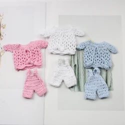 4PCS Mini Knitting Clothing DIY Doll Decorative Supplies Mobile Phone Shell Accessories Children's Hairpin Decoration Material