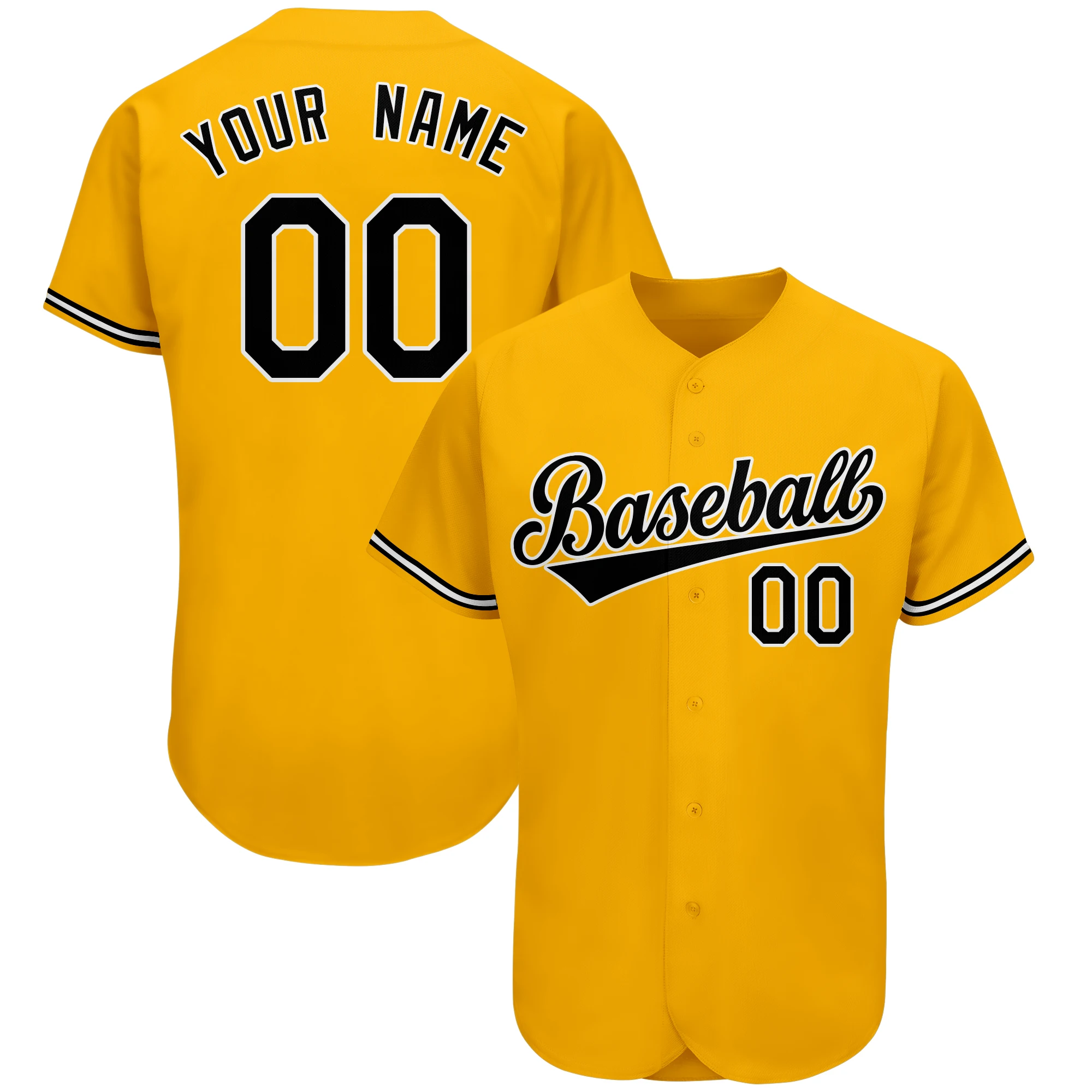 

Custom Men’s Baseball Jersey Baseball Shirts Personalized Printing With Team Name Number Logo for Adult/Youth Softball Jersey