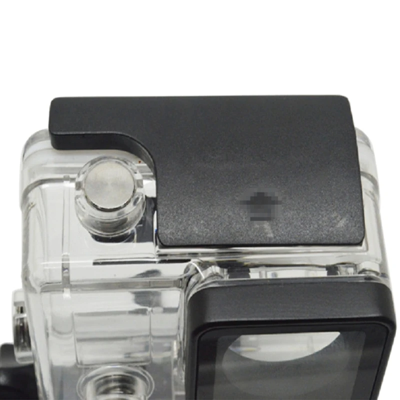 Per Gopro Accessori In Plastica Backdoor Clip Della Serratura Fibbia A Scatto Fermo per Go pro Hero 3 + 4 Camma Della Macchina Fotografica Impermeabile custodia Borsette