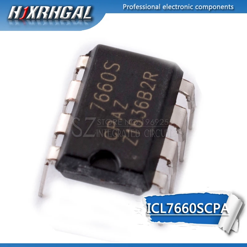 10PCS ICL7660SCPA DIP ICL7660S 7660 line DIP8