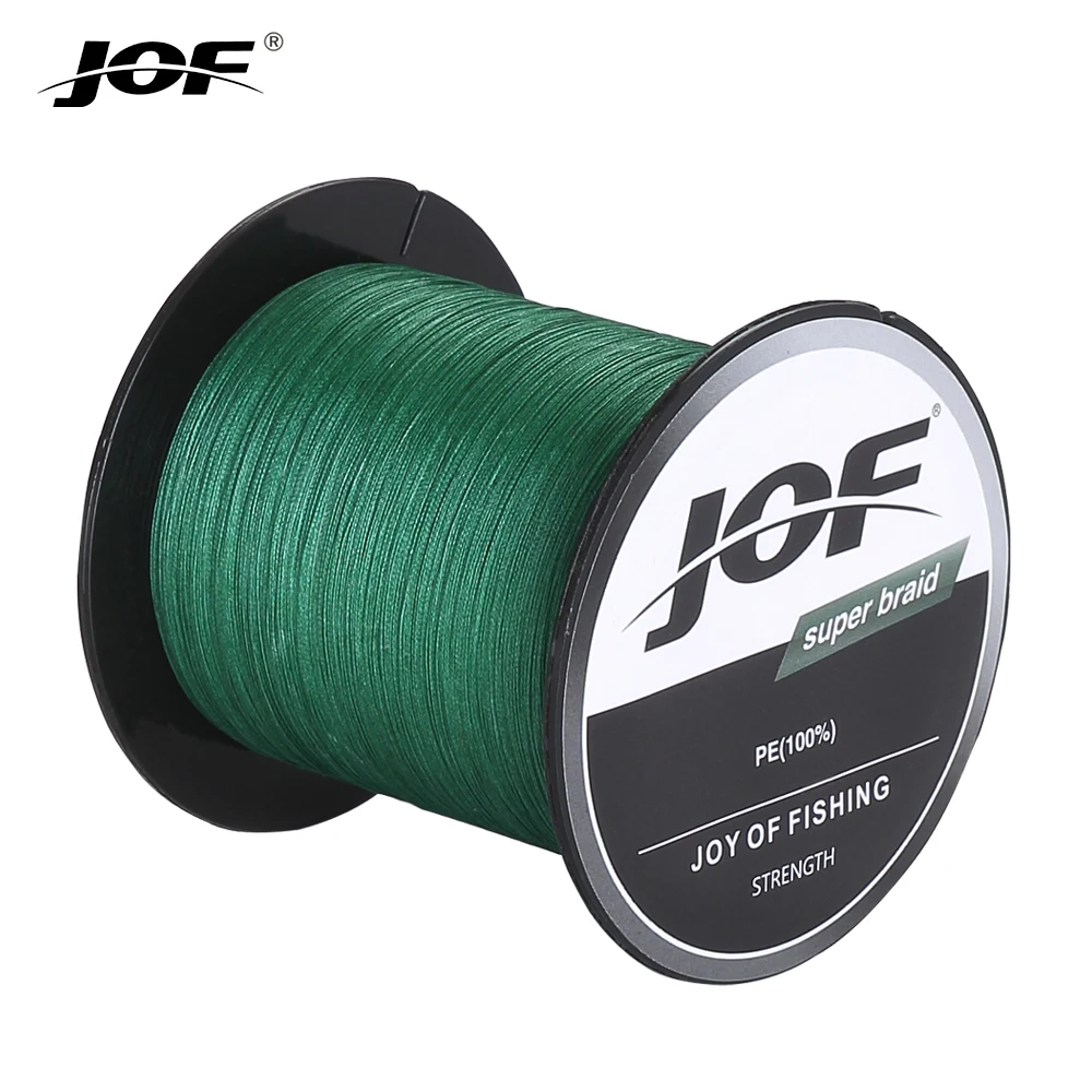 

JOF 8 Braided Fishing Line - Length:300m 500m 1000m, Diameter:0.17mm-0.5mm,size:20-100lb Japan 100% PE braided line J-Braid Line