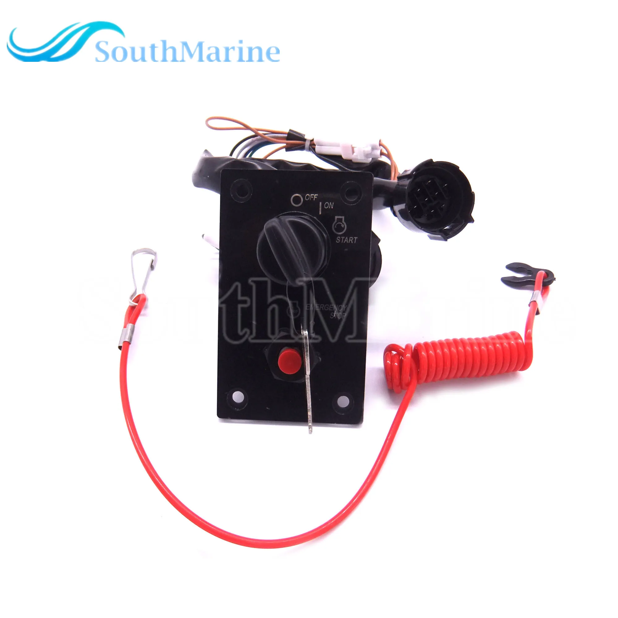 

Boat Engine 37100-96J24 37100-96J25 Single Ignition Key Switch Panel for Suzuki Outboard Motor