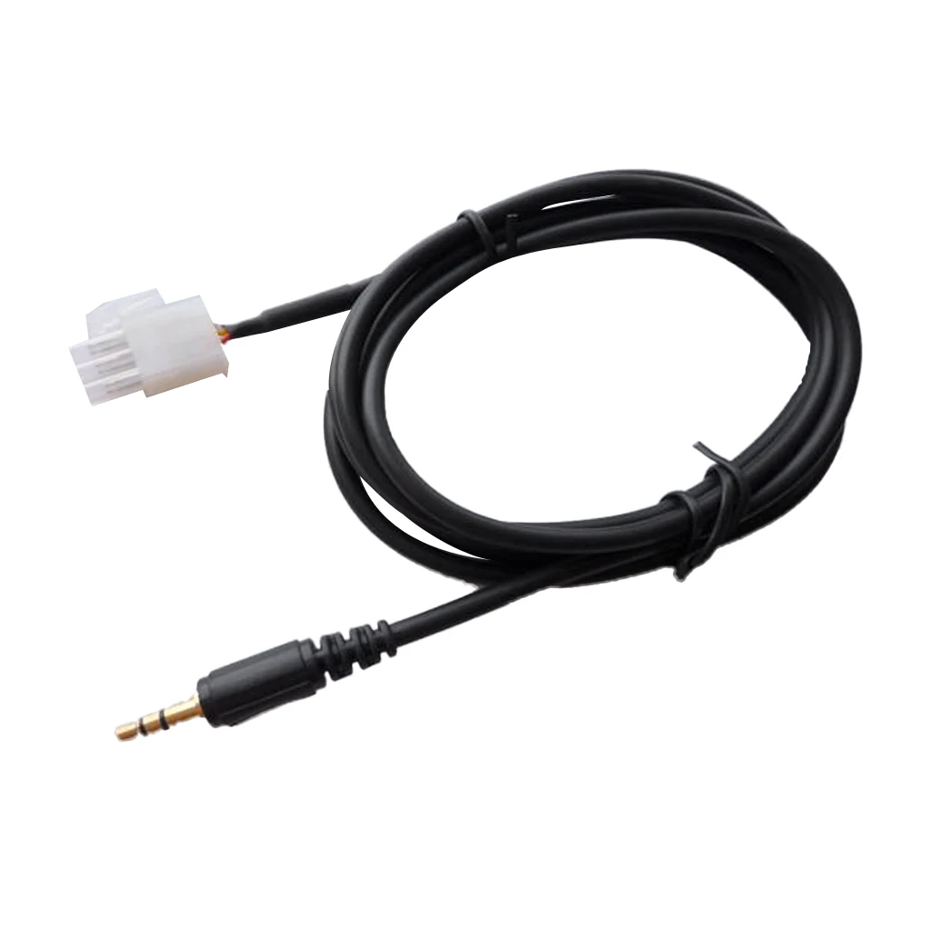 

AUX Input Male Jack 3.5mm Audio Adapter Cable Motorcycle 3 Pin Connector for Honda GL1800 Goldwing