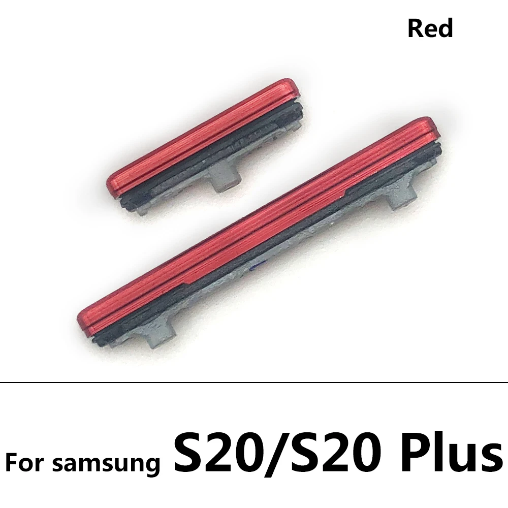 New Side Power Key + Volume Button Key Set Replacement Part For Samsung S20 / S20 Plus / S20 Ultra / S20 Fe