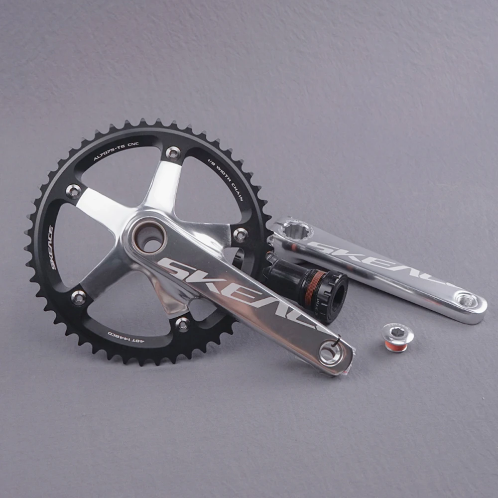 SKEACE fixed gear bicycle Crank set 144 BCD 48T Chainwheel