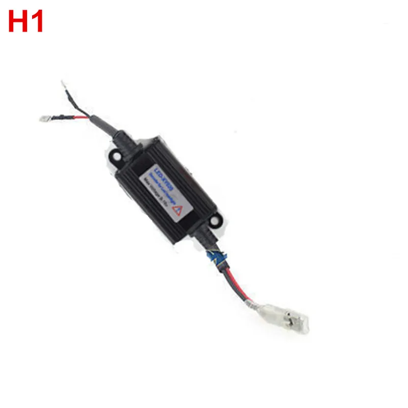 FStuning 2PC Car H1 H3 H7 H11 9005 9006 HB3 HB4 LED Canbus Decoder Warning Canceller led headlight Error Capacitor load resistor