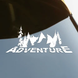 ADVENTURE Die-Cut Vinyl Decal Car Sticker Waterproof Auto Decors on Car Body Bumper Rear Window Laptop Choose Size #S60626