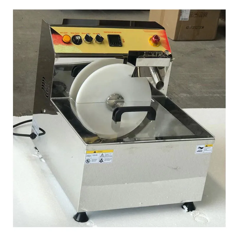 

Automatic Electric Chocolate Making Machine Mini 8kg/h Chocolate Tempering Melting Machine Price