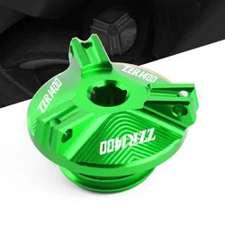 For Kawasaki ZZR1400 ZZR 1400 2006-2011 Motorcycle CNC Aluminum Oil Filler Cap Cover