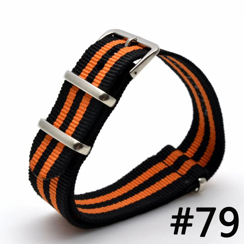 Brand New Nylon Straps 18mm 20mm 22mm 24mm Nylon Watch Band Strap Strap Watch Strap Ring Buckle 20Mm Watchband