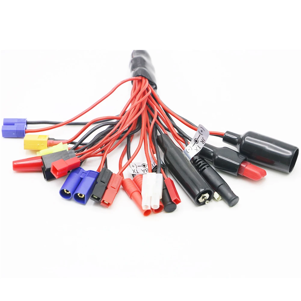 Multifunction Balance Charging 8IN1 /10IN1 /19IN1 Cable adapter XT60 EC3 EC5 HXT TAMIYAS For IMAX B6 B6AC Charger Lipo Battery