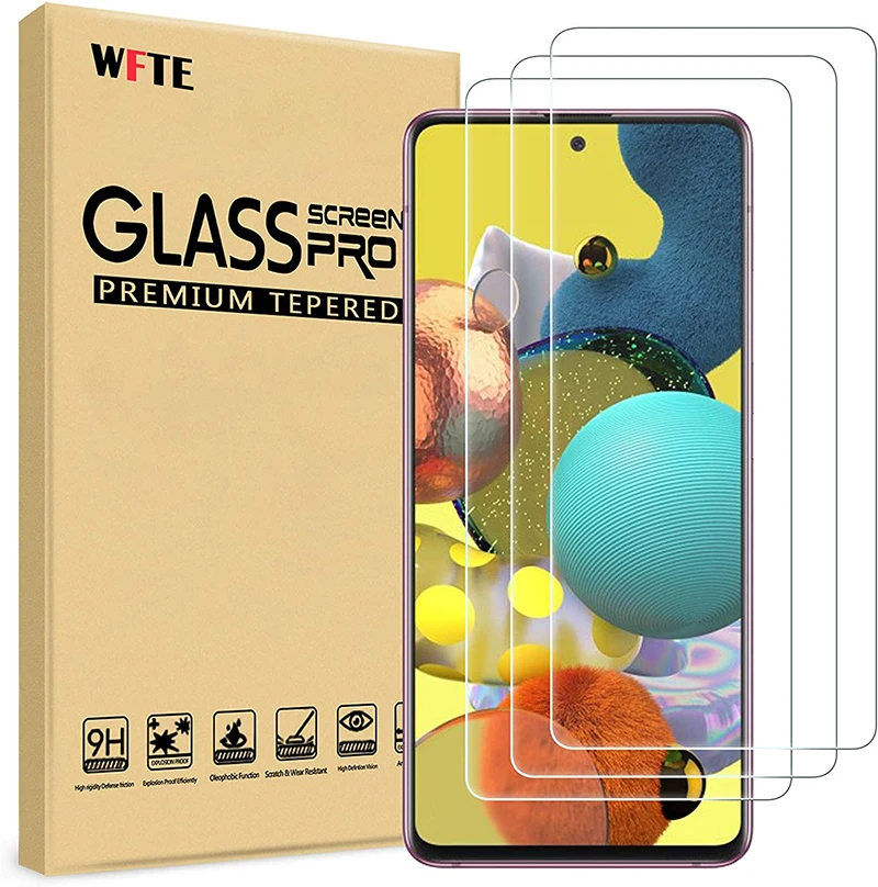 Full Glue Tempered Glass For Samsung Galaxy A51 A71 A50 A70 A41 A31 Screen Protector For samsung a 51 a 71 A 41 A 31 glass cover