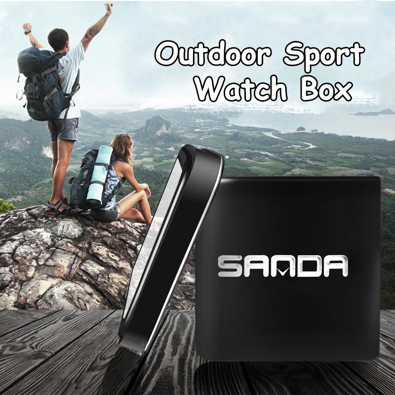 SANDA Watch Original Case for Watch Packaging Box Best Gift Electronic Watches Outdoor Sports Watch Boxes Wholesale Dropshipping