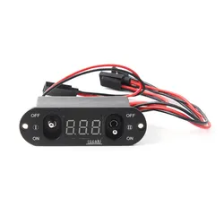 Rccskj 2124 Current Double Switch Voltage Display for RC Model Airplane