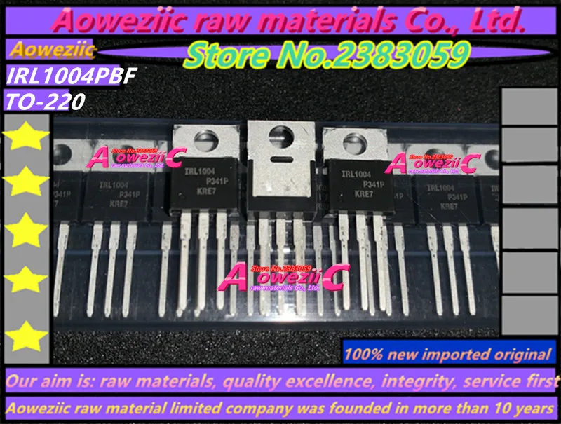 Aoweziic 100% новая импортная оригинальная IRL1004PBF IRL1004 TO-220 мощная МОП-трубка 130A 40V