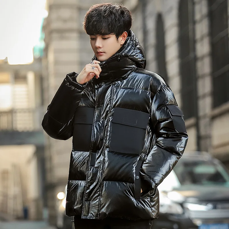 Winter New Style White Duck down Thick Men's Mid-length down Jacket Popular Brand Korean-style Men'S Wear