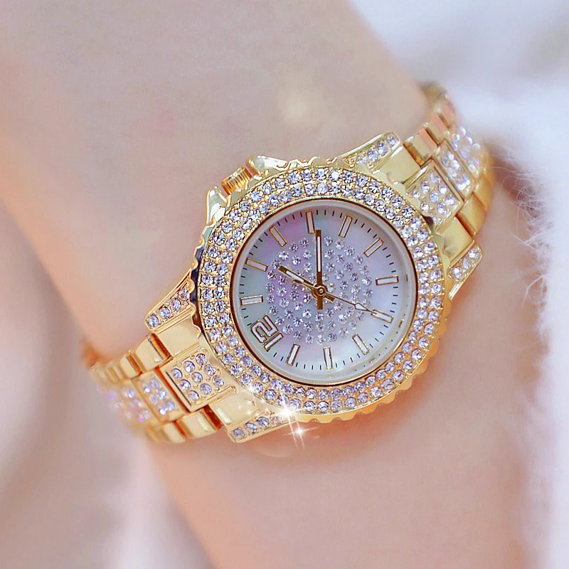 

Luxury Ladies watches Crystal Watch Women Quartz Wristwatch Fashion diamond Women Dress Watch Reloj Mujer Clock relogio feminino