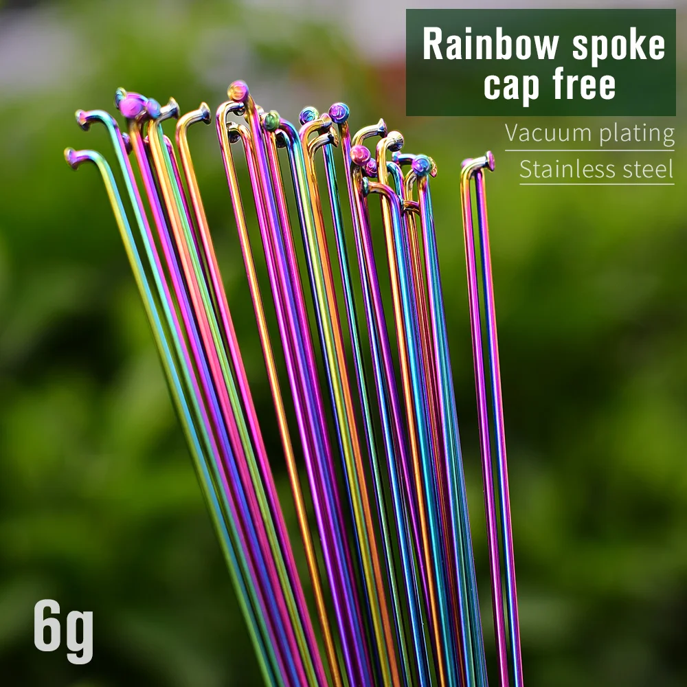 Cable de radios para bicicleta, accesorio de acero inoxidable 27,5, arcoíris, 26, 304, 29 pulgadas, 14G, 259/261/271/273/291/293MM, Rays Raios
