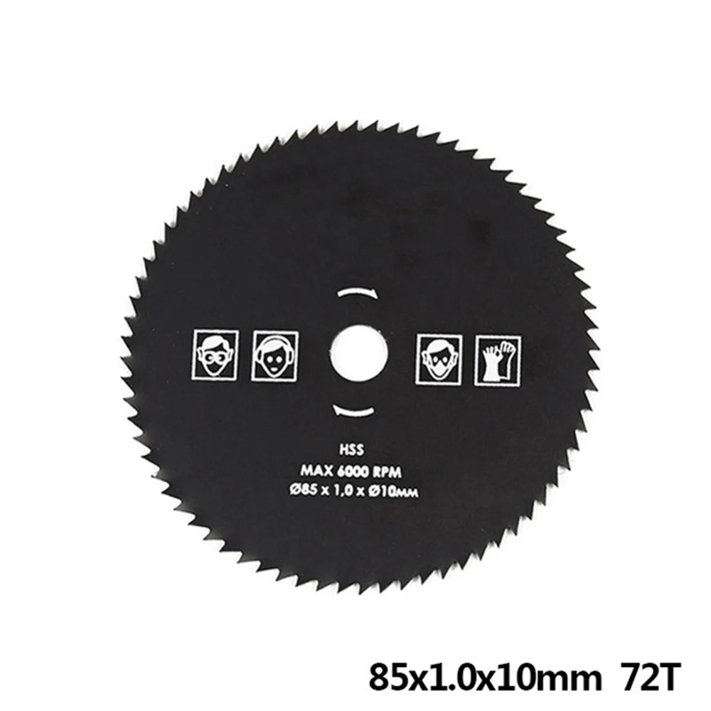 1pc 85mm Nitride Coating Hss Circular Wood Saw Blade / Metal Cutter  Cutting Disc