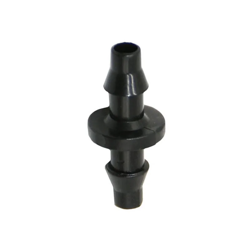 

1/4" garden hose connector 2-way Barb connector 4/7 hose barbed double way irrigation adapter 1500pcs