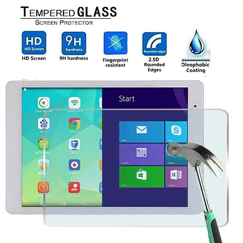 

For Teclast X98 Air II - Ultra clear Premium Tablet 9H Tempered Glass Screen Protector Film Protector Guard Cover