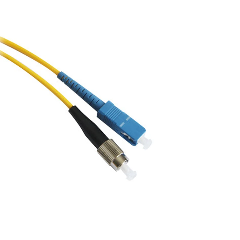 10PCS high quality SC UPC-FC UPC single mode Simplex Fiber Optic Patch Cord SC-FC FTTH Fiber jumper Free Shipping