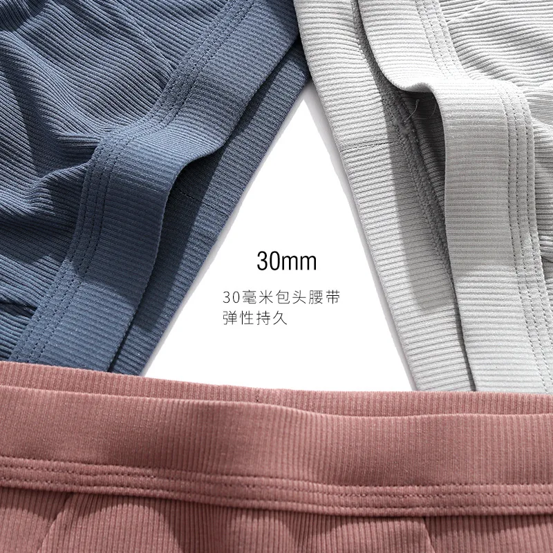 New Modal Fabric Solid Soft Male Underwear Breathable Fashion Youth Thin Man Breifs Middle Waist High Quality Cueca Calzoncillos