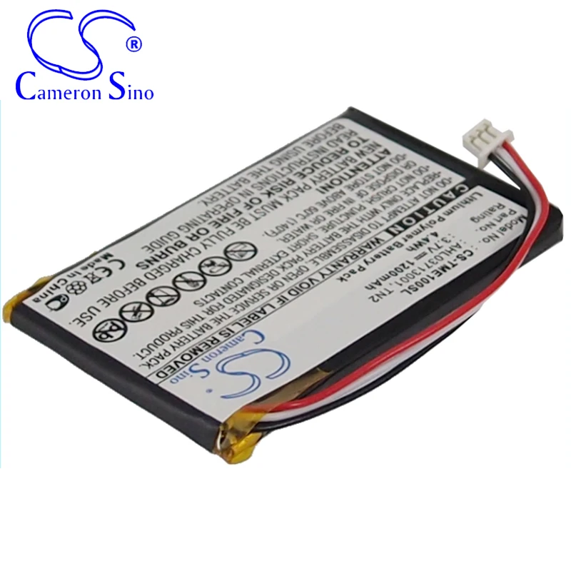 CameronSino Pin Cho TomTom Nhật Thực AVN4430 TNS410 Phù Hợp Với TomTom AHL03713001 TN2 GPS, thiết Bị Dẫn Đường Pin 1200MAh 3.70V Li-Polymer