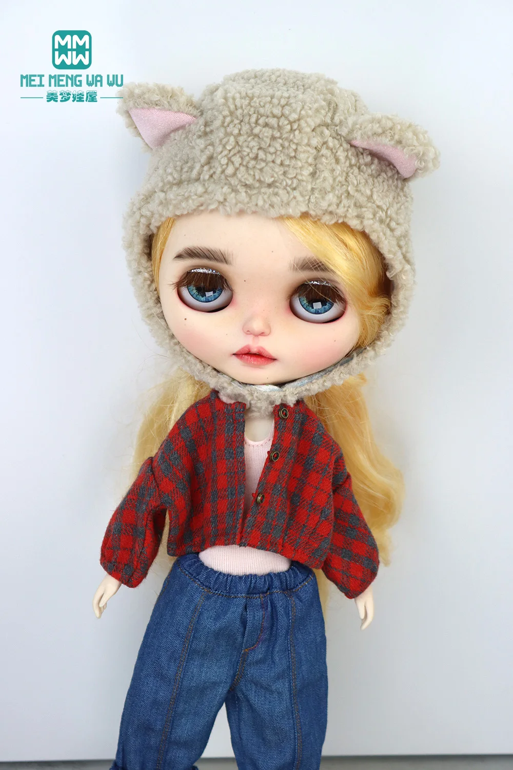 New Blyth Doll Clothes Fashionable loose jeans jackets Jumper Blazer Toys Gift