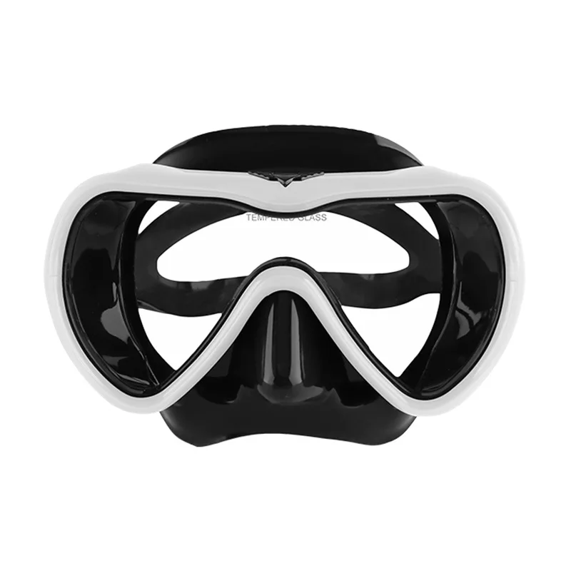 Silicone Scuba Dive Mask Big View，Anti-Fog UV Use for Swimming ，Diving Snorke for Water Sports Snorkeling Equipment