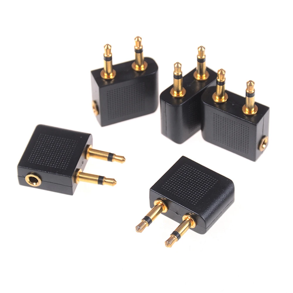 3,5mm Jack Adapter Audio linii lotniczych lüders gmbh & Reise Reisen Kopfhörer Kopfhörer gniazdo zestawu słuchawkowego Adapter