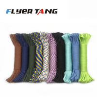 5M 10M 20M 31M Paracord 550 Paracord Parachute Cord Lanyard Rope Mil Spec Type III 7 Strand Climbing Camping Survival Paracord